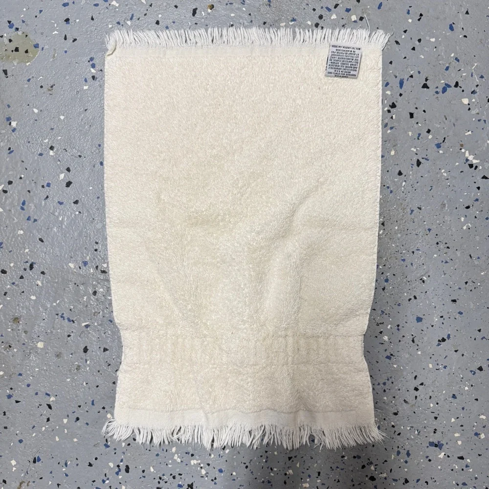 Decorative Hand Towel With Rose Accent